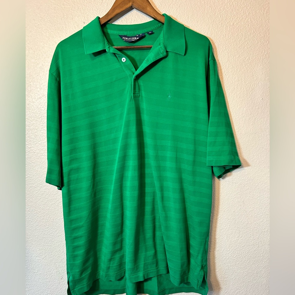 Polo Golf Green Polo 100% Cotton Size XL